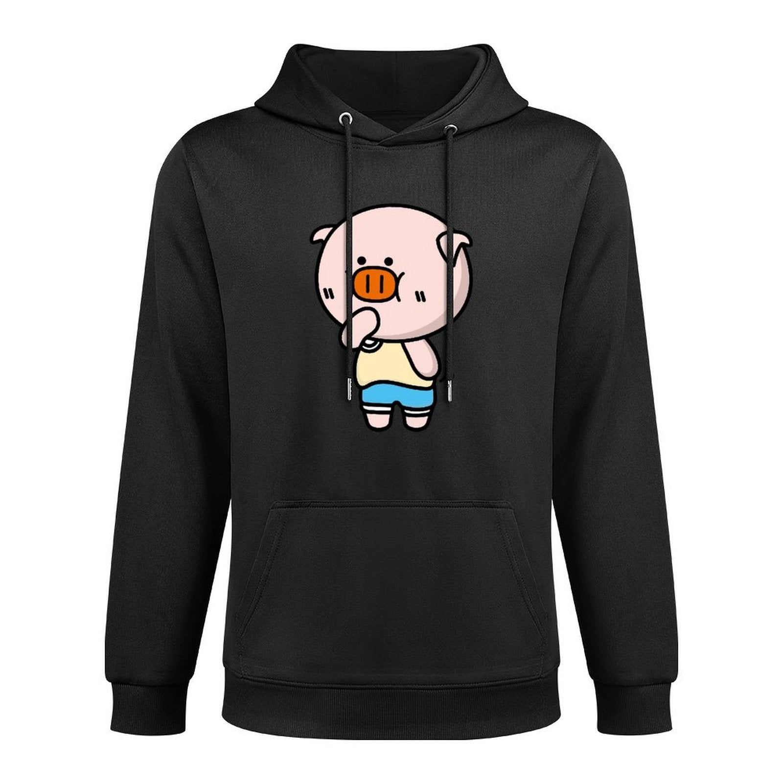 Essential Breathable Front Graphic Hoodies